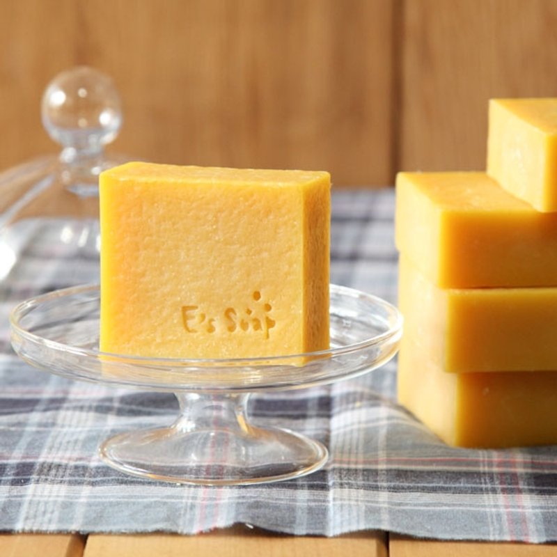 木瓜牛奶 手工皂 - 肥皂/手工皂 - 植物．花 黄色