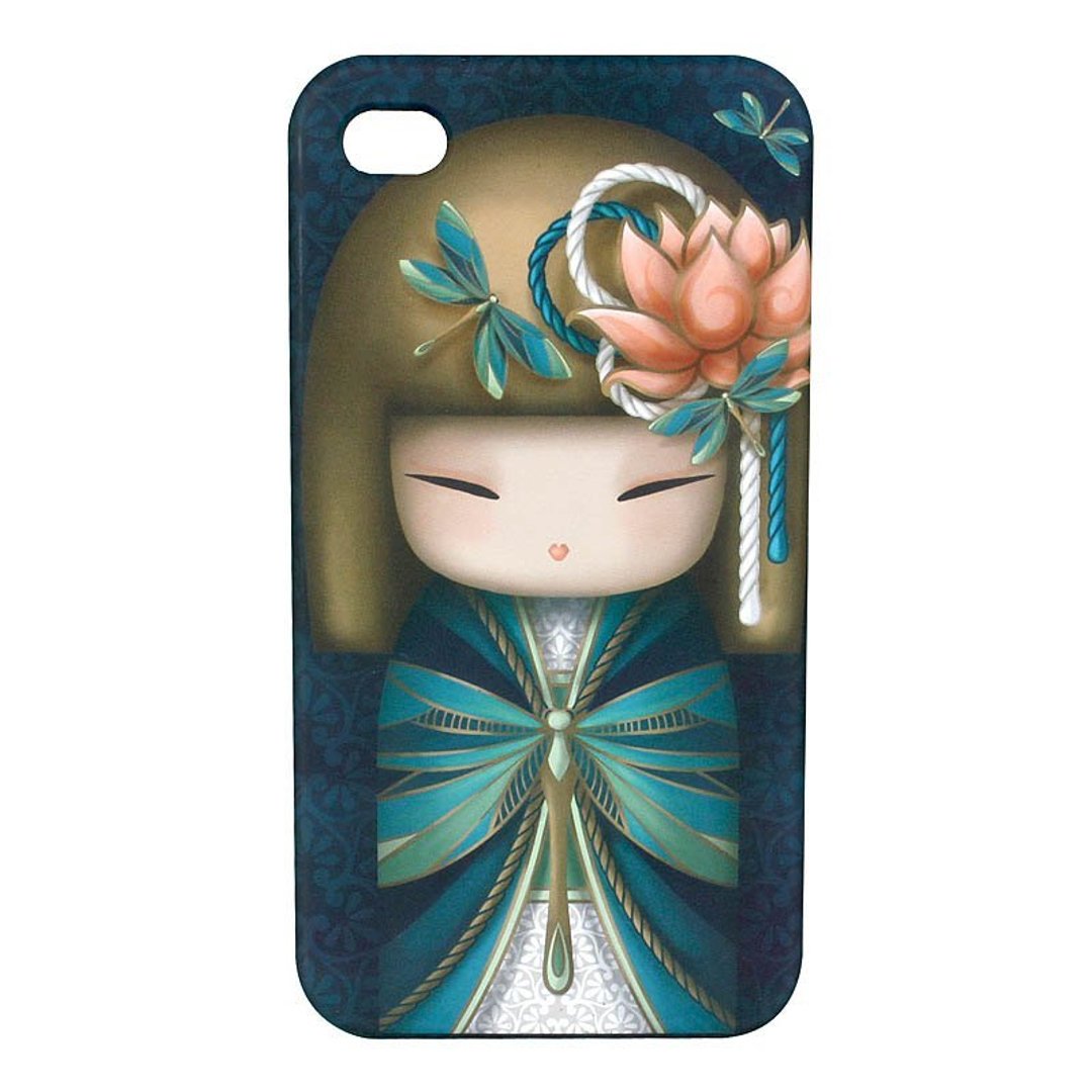 Kimmidoll 和福娃娃 IPHONE 4/4s 保护壳 Yuna - 手机壳/手机套 - 塑料 绿色