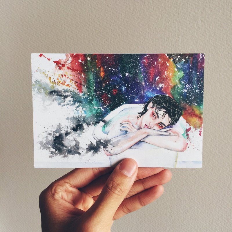 明信片 PC-HU-025 - 卡片/明信片 - 纸 多色