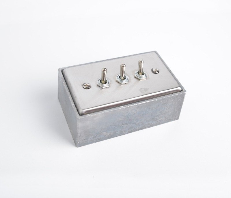 工业风开关/LOFT装饰开关 **三开** - 灯具/灯饰 - 其他金属 白色