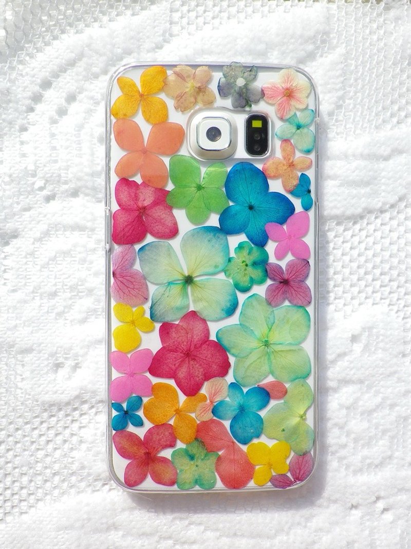 Anny's workshop手作押花手机保护壳，适用于Samsung Galaxy S6 Edge，缤纷系列 - 手机壳/手机套 - 塑料 多色