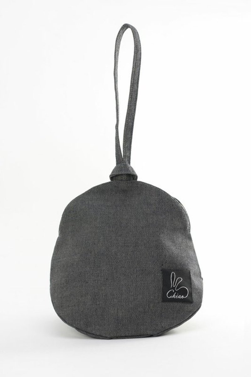 小小午餐包(已售完，请改订牛仔二代) - 手提包/手提袋 - 棉．麻 灰色