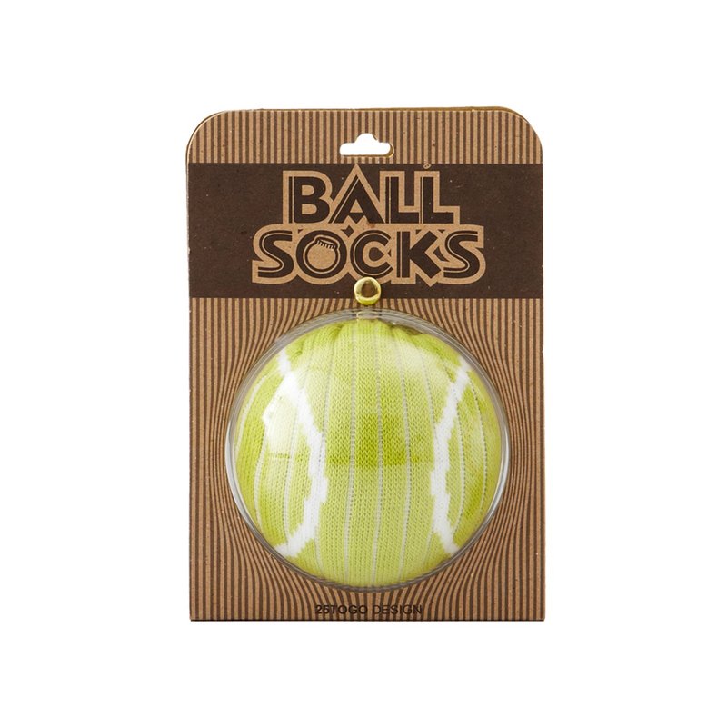 BALL SOCKS_网球袜 - 袜子 - 棉．麻 绿色