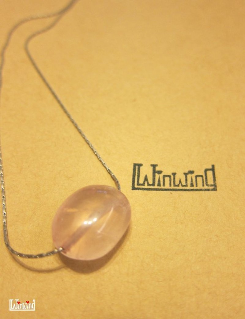 天然宝石趣-粉晶 Rose Quartz - 项链 - 宝石 