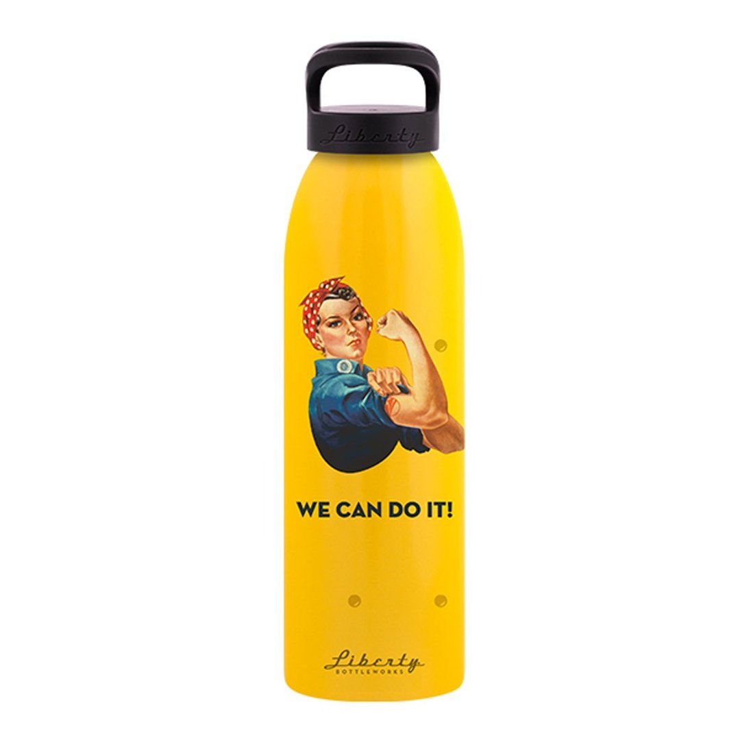 Liberty全铝环保运动水杯-700ml-小姐好壮/单一尺 - 水瓶/水壶 - 其他金属 黄色