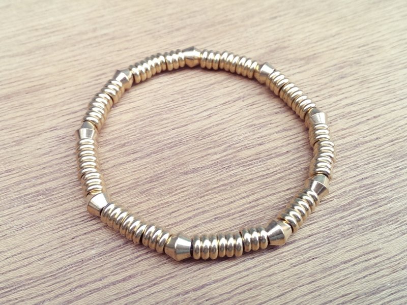 〈 基本较粗款 〉 黄铜手链 手环 - 手链/手环 - 其他材质 金色