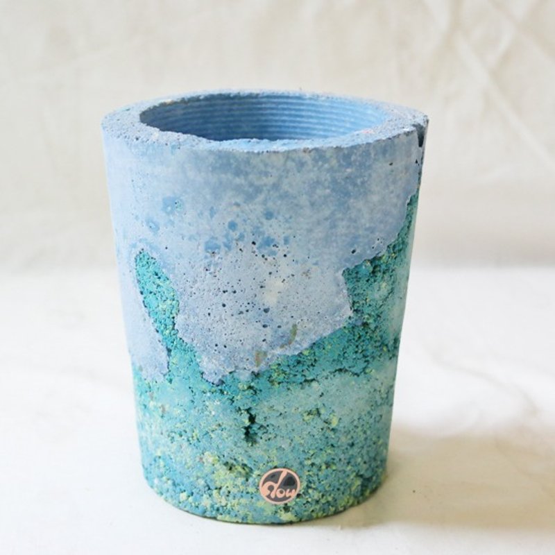 豆豆多肉植物与小杂货手工水泥盆-星岩系列 - 植栽/盆栽 - 水泥 