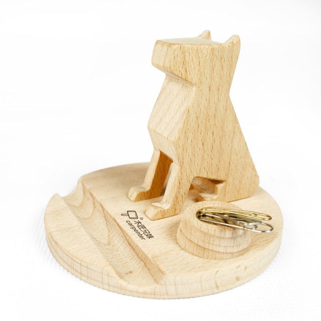 来福手机座 LAI-FU PHONE HOLDER - 其他 - 木头 金色