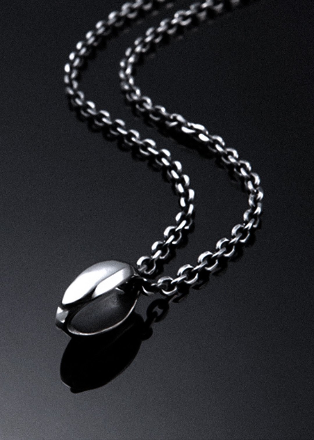Essence Pendant S Type | classic collection 素面本质简约项链 - 项链 - 纯银 银色