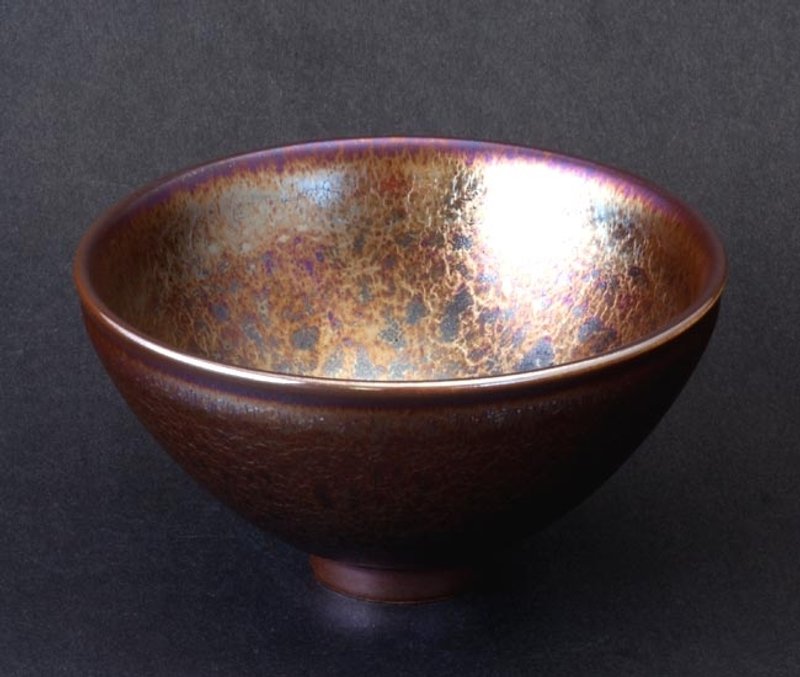 曜变黄金天目茶碗【严选版】原厂把关出货 品质保证│圣诞礼物 - 茶具/茶杯 - 其他材质 金色