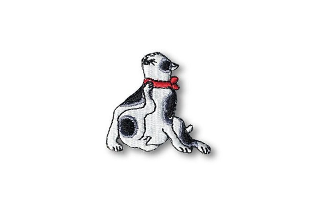 【京东都KYO-TO-TO】猫饲好五十三疋シリーズ _猫(保土ヶ谷)绣片 - 编织/刺绣/羊毛毡/裁缝 - 绣线 灰色