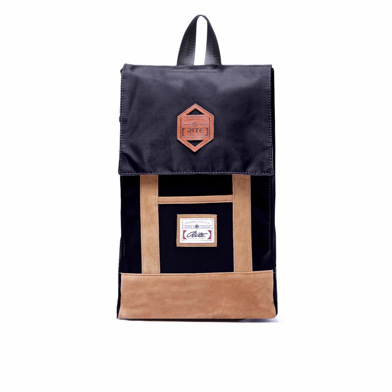 2014 初秋新款｜文青包-尼龙黑｜ - 后背包/双肩包 - 防水材质 黑色