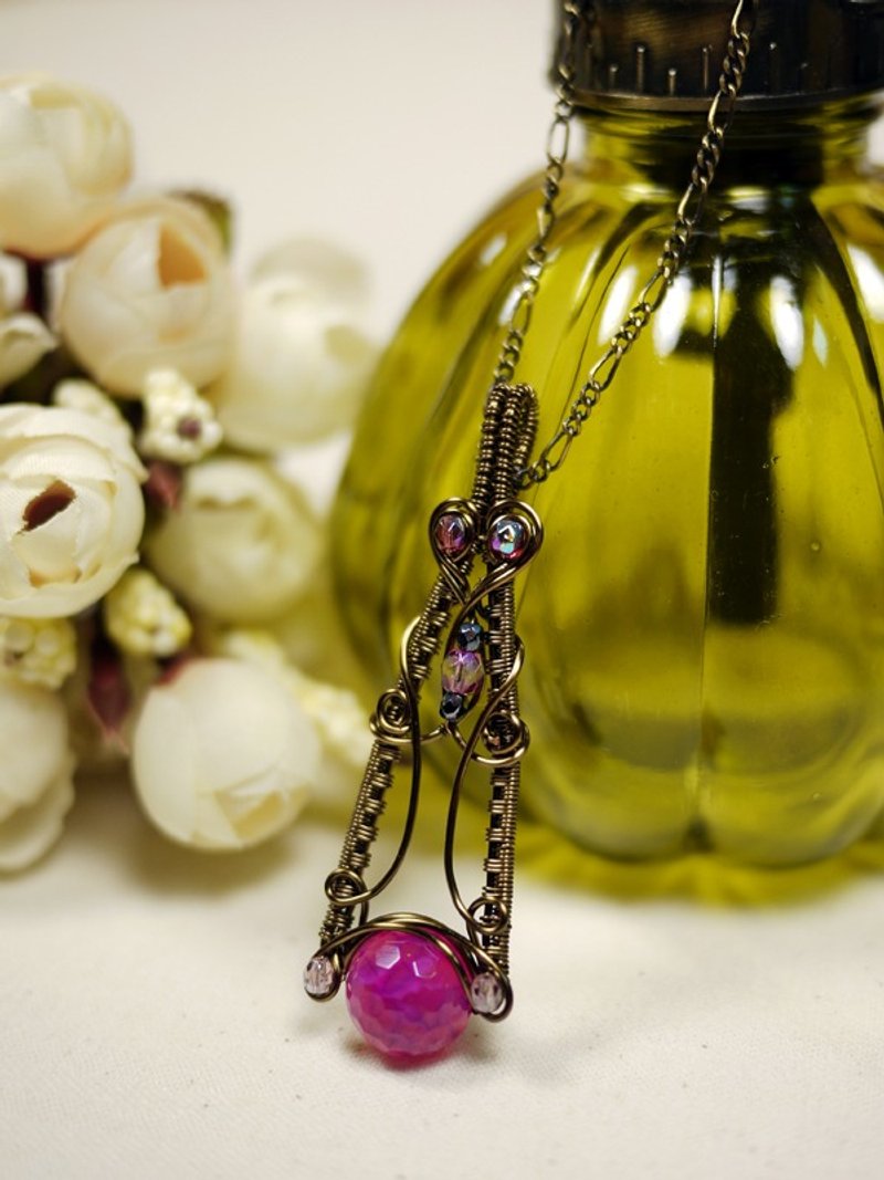 甜心铁塔项链 - 项链 - 宝石 