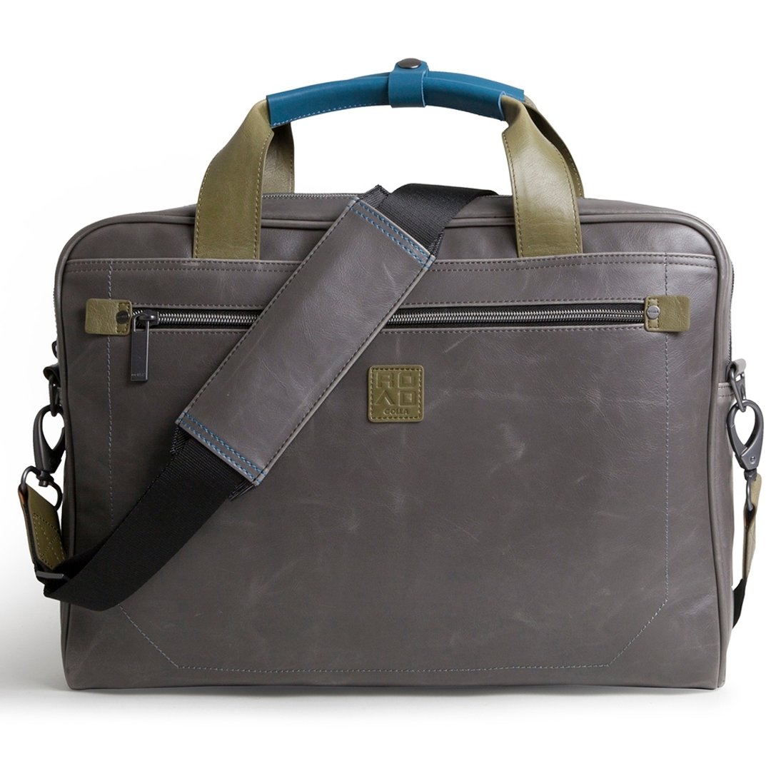 GOLLA 北欧芬兰都会轻薄手提肩背包 Commuter bag MATT-G1575 - 侧背包/斜挎包 - 真皮 灰色