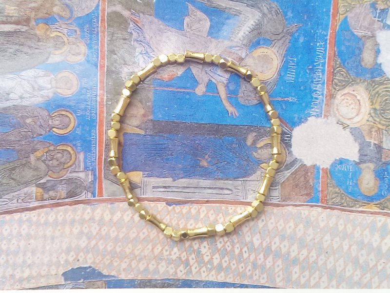 〈 跳跃 〉降价放送 / 好入手 基本款 / 黄铜 细手环 手链 - 手链/手环 - 其他材质 金色