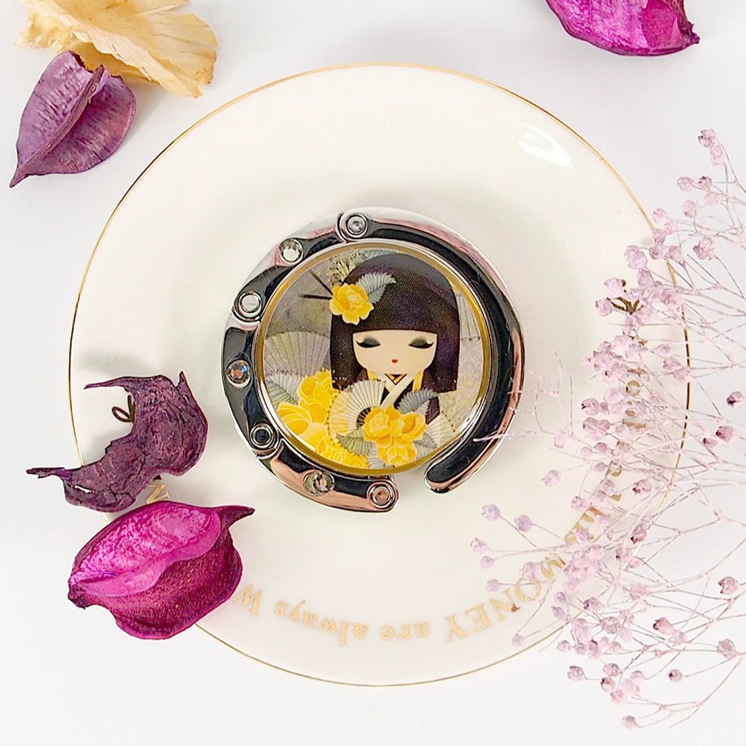 包包挂勾-Naomi 真诚美丽【Kimmidoll 和福娃娃】 - 其他 - 其他金属 黄色