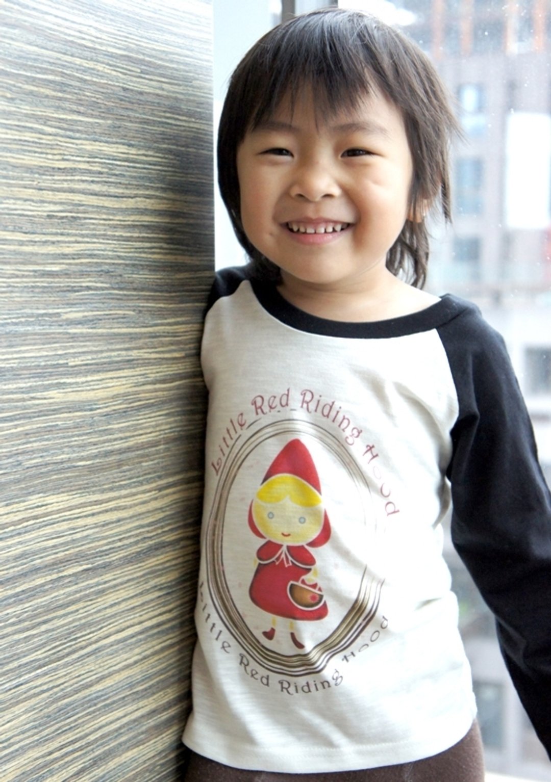 小红帽 长袖 Long Sleeve Tee (儿童款) - 童装上衣 - 棉 多色