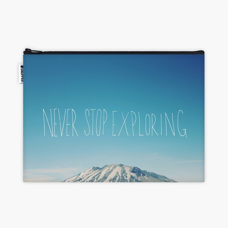 SpaceSuit 文件手拿包 - Never Stop Exploring - Mountain - 手拿包 - 其他材质 