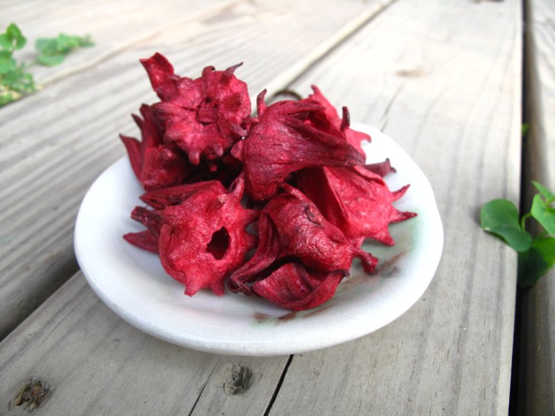 **出清中**原味 洛神花 脆片  夹链包装 买1包送1包 卖完为止 - 水果干 - 新鲜食材 红色