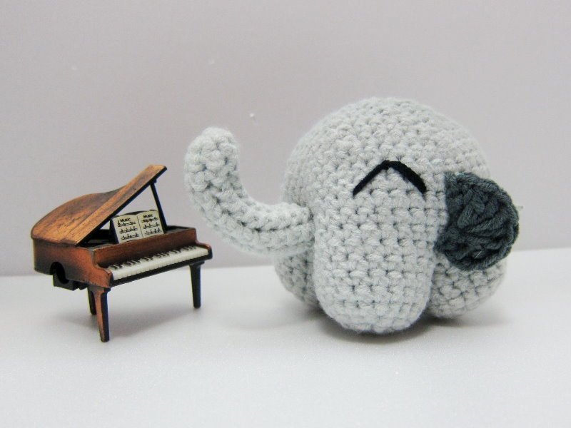 Q版大象 - 吊饰 - 其他材质 多色