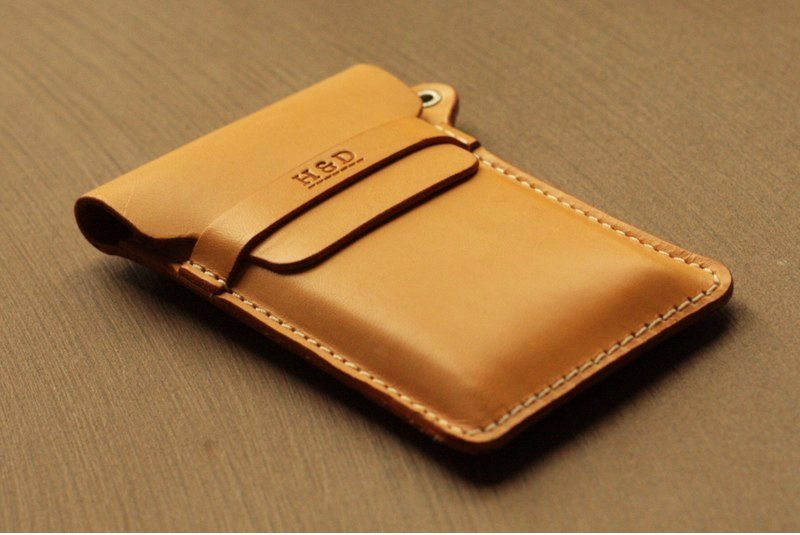 Hsu & Daughter Iphone6/6S/7 插带式手机套【HDB2007】 - 手机壳/手机套 - 真皮 橘色