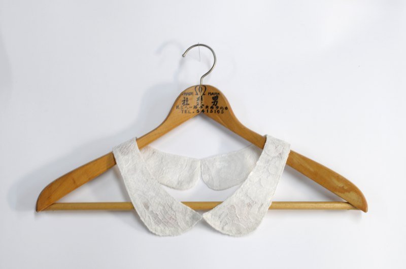 蕾丝圆领 Peter Pan Lace Collar - 其他 - 其他材质 白色