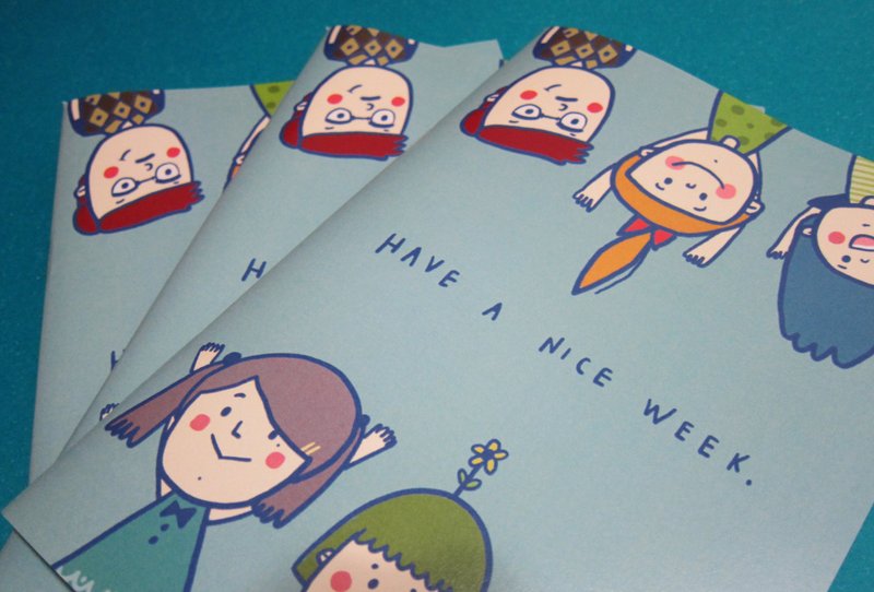 今天不会忘记了 /周记事本WEEKLY  PLAN - 笔记本/手帐 - 纸 蓝色