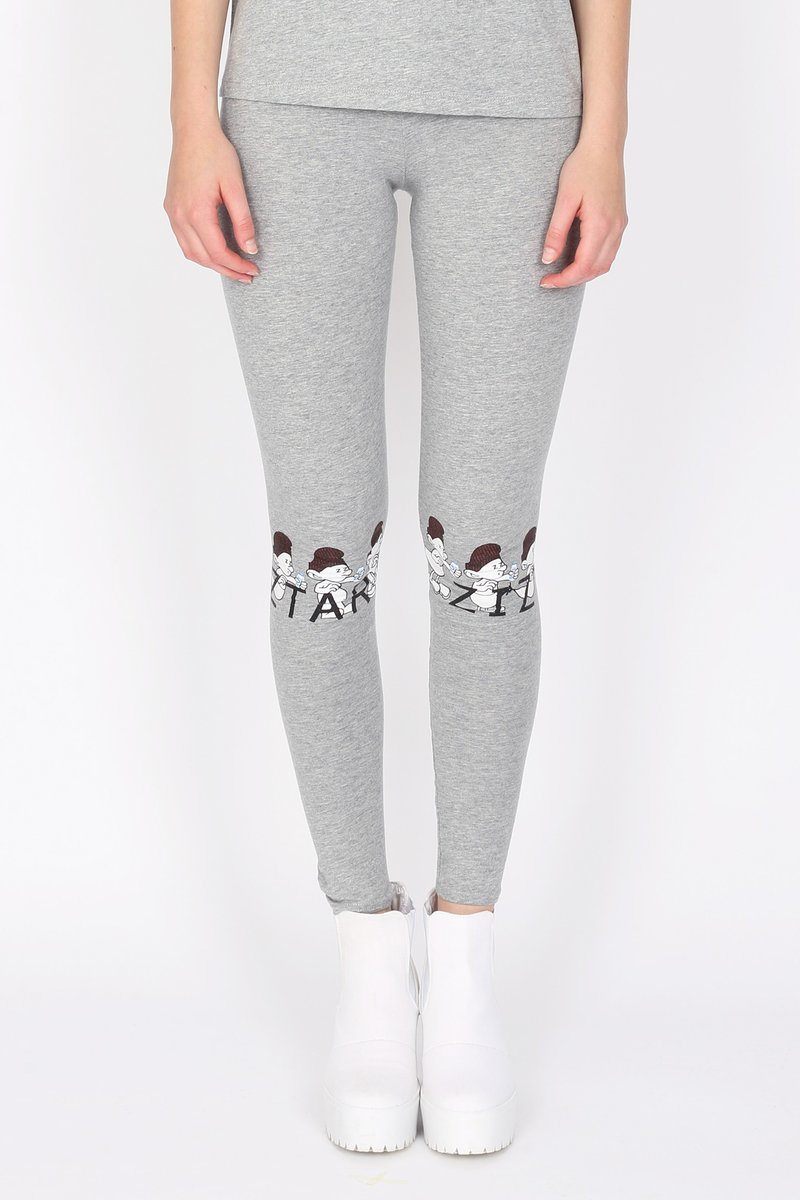 ZIZTAR 小精灵队员打底裤 - 女装长裤 - 其他材质 灰色