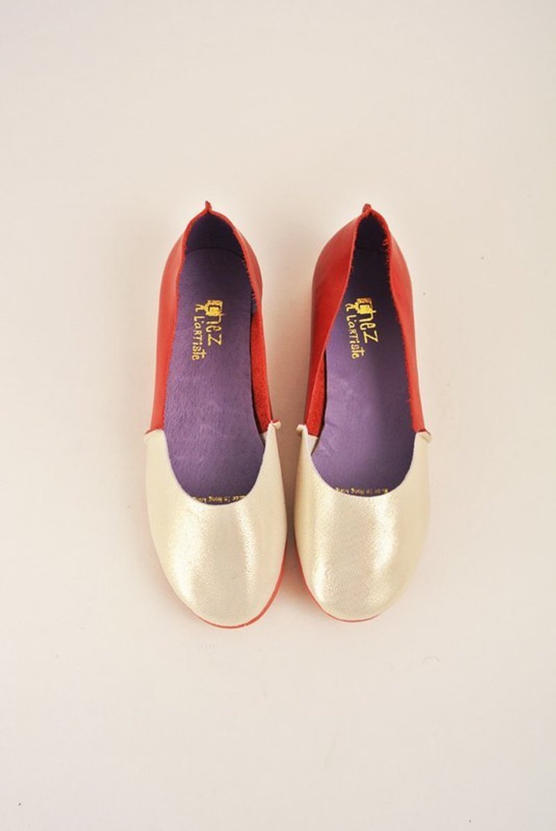 喧嚣嬉闹！翻整个夏日 - 女款休闲鞋 - 真皮 卡其色