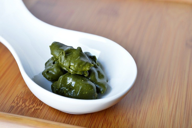 抹茶核桃巧克力 - 巧克力 - 新鲜食材 绿色