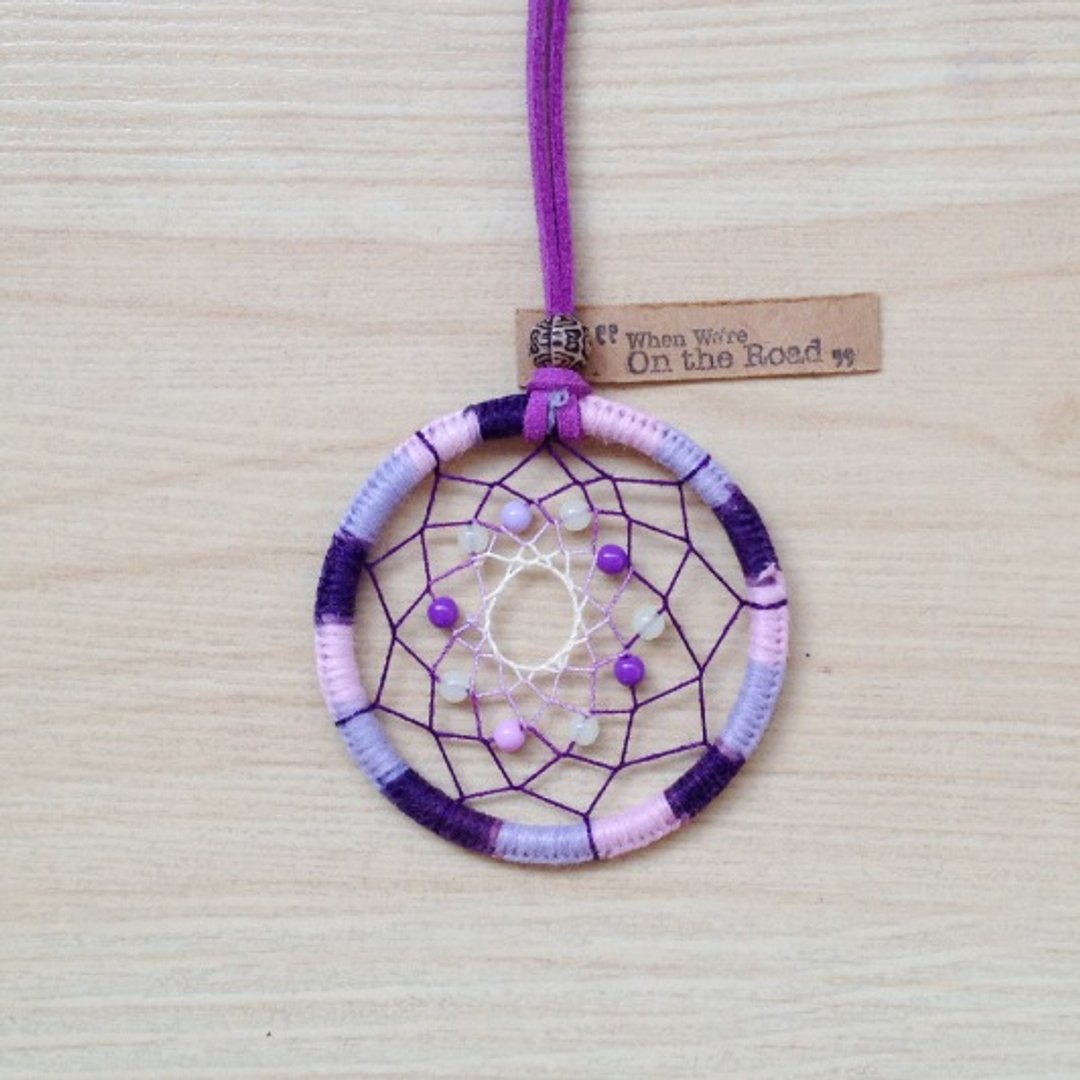 【DreamCatcher．捕梦网 】紫色系 - 项链 - 其他材质 紫色