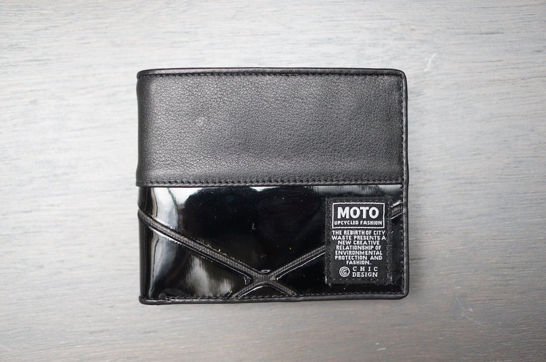 【MOTO 50cc】－Wallets/短夹_03731 - 皮夹/钱包 - 真皮 黑色