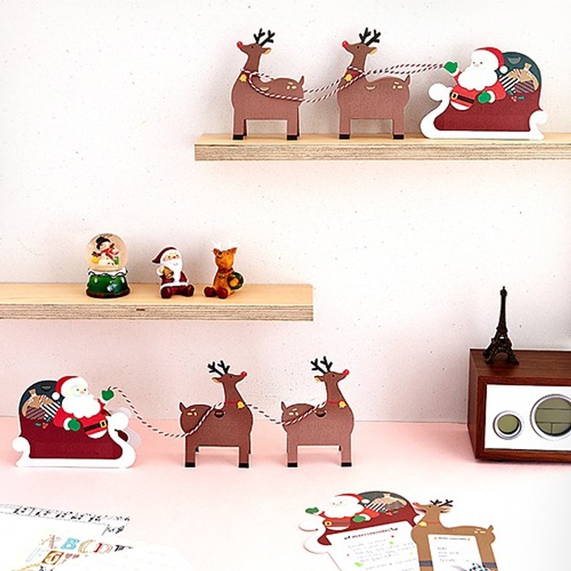 ARDIUM 立体折叠圣诞卡组 - 卡片/明信片 - 纸 红色