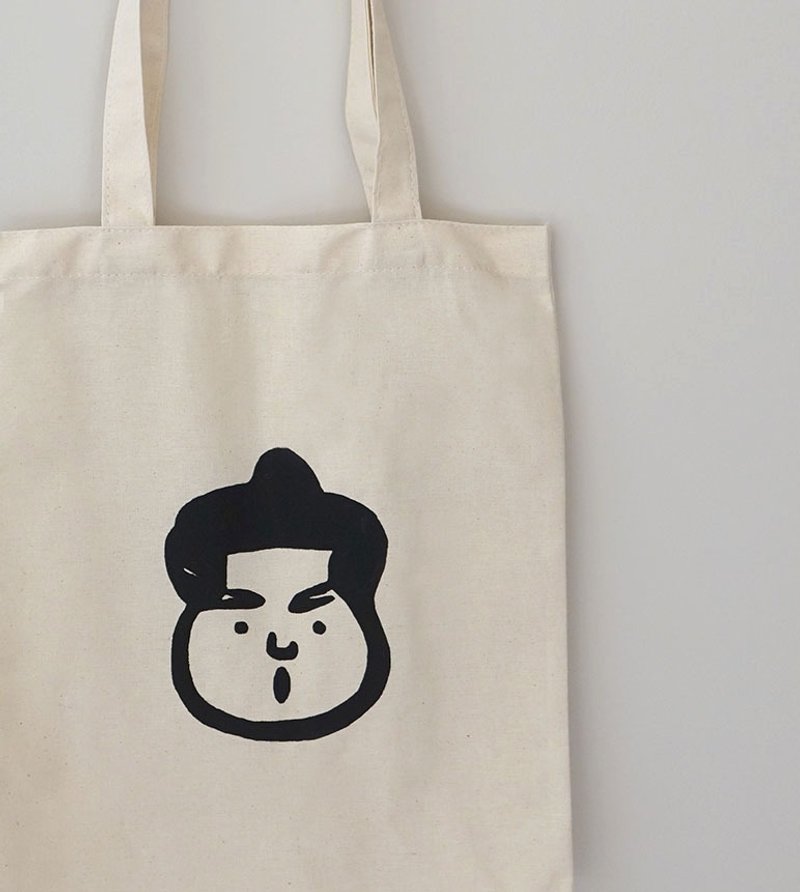 惊讶相扑帆布袋 - 手提包/手提袋 - 其他材质 