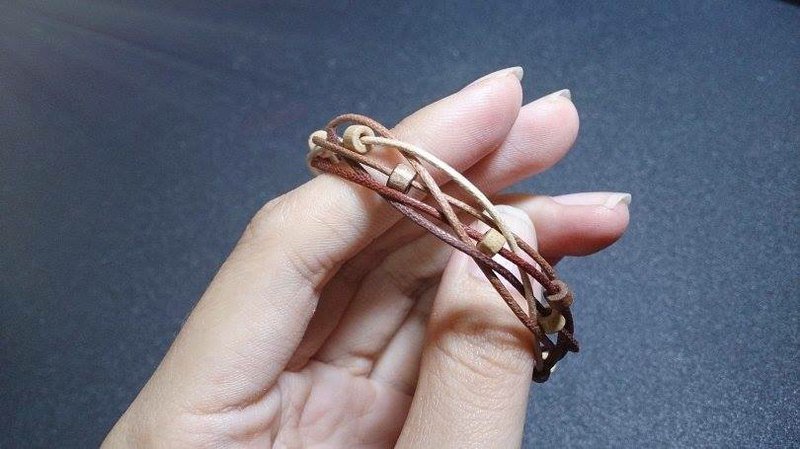 #Unique Natural Series-木之女神-寻根之旅拥抱树木 - 手链/手环 - 木头 咖啡色