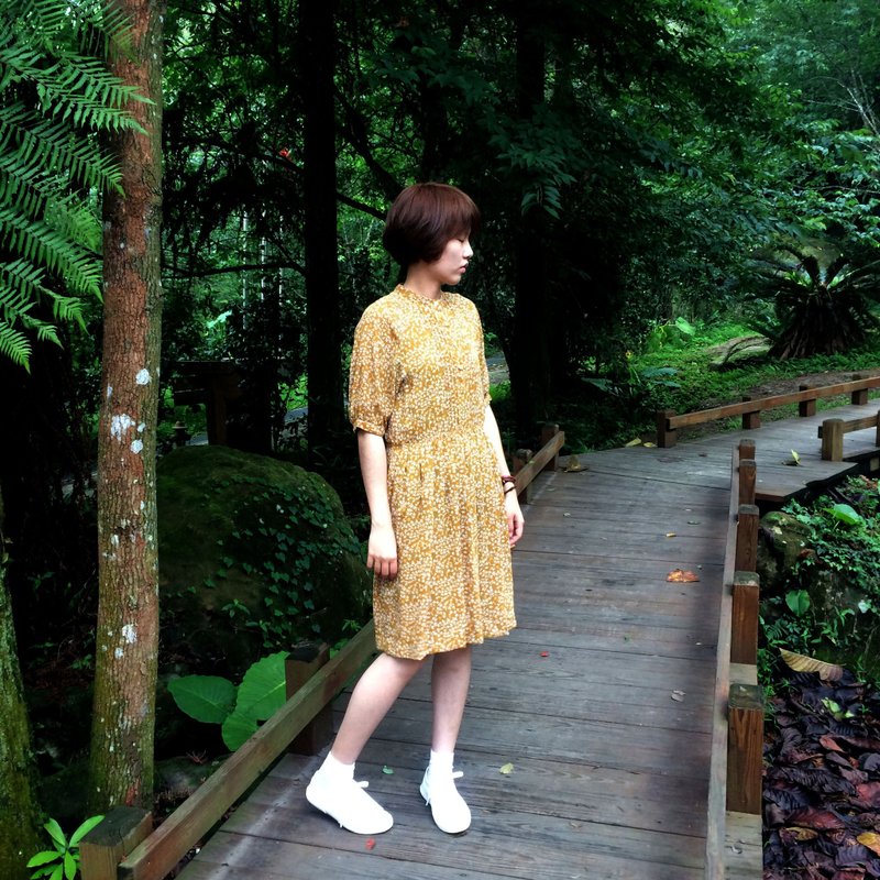 │千金难买早知道│米碎花VINTAGE/MOD'S - 洋装/连衣裙 - 其他材质 