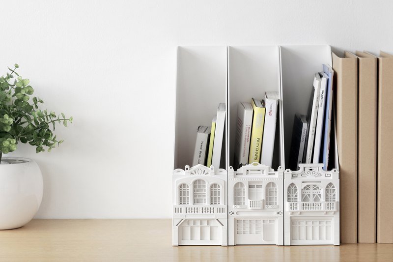 bitplay ARCHI 杂志架-老街系列 - 其他 - 塑料 白色