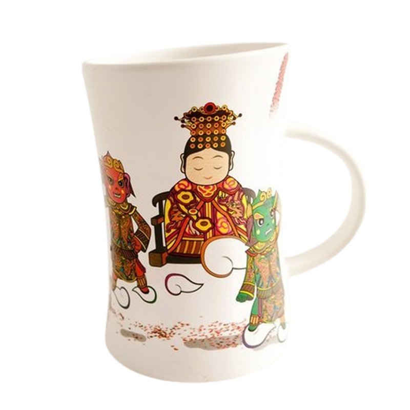 【游变台湾】妈祖保庇变色杯 - 咖啡杯/马克杯 - 其他材质 白色