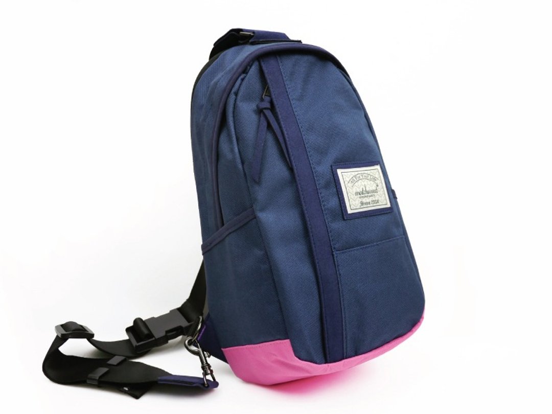 火柴木设计 Matchwood Hunter Shoulder Bag 单肩后背包 侧背包 斜背包 脚踏车包 海军蓝桃红 - 侧背包/斜挎包 - 防水材质 多色