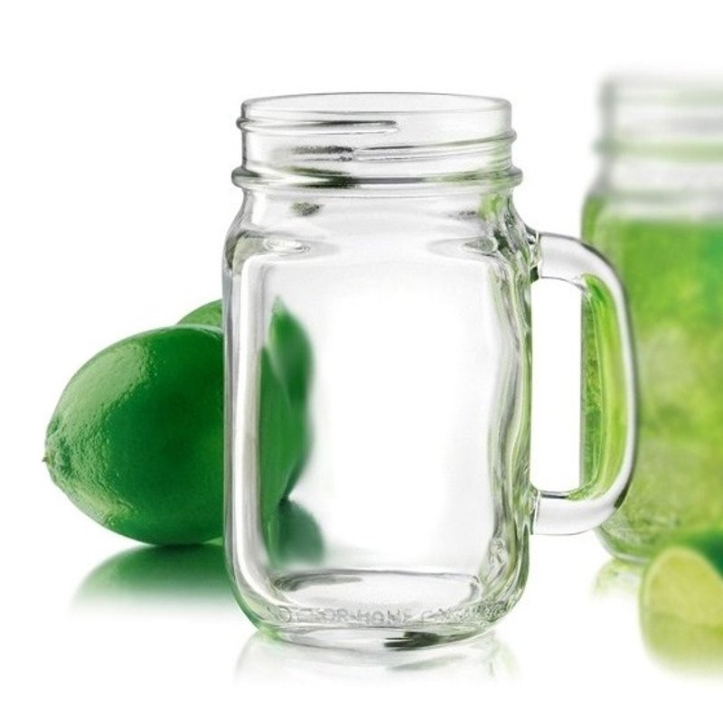 500cc【复刻版啤酒杯】罐头马克杯玻璃雕刻 - 咖啡杯/马克杯 - 玻璃 绿色