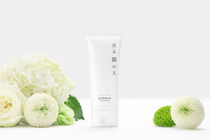 源本初见 / 温和清洁 - 氨基酸洁面乳 100ml 4件65折 - 脸部清洁/卸妆用品 - 其他材质 白色