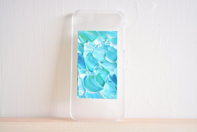 【手机壳上的我发誓只有一个】海浪 - 其他 - 塑料 蓝色