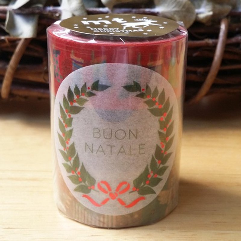 mt 和纸胶带 2015 Christmas 3入组【Set C (MTCMAS54)】 - 纸胶带 - 纸 多色