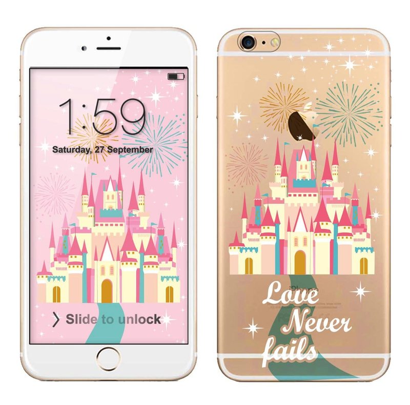 透明手机壳 - 梦幻乐园 : 城堡 (背景图下载) - 手机壳/手机套 - 塑料 