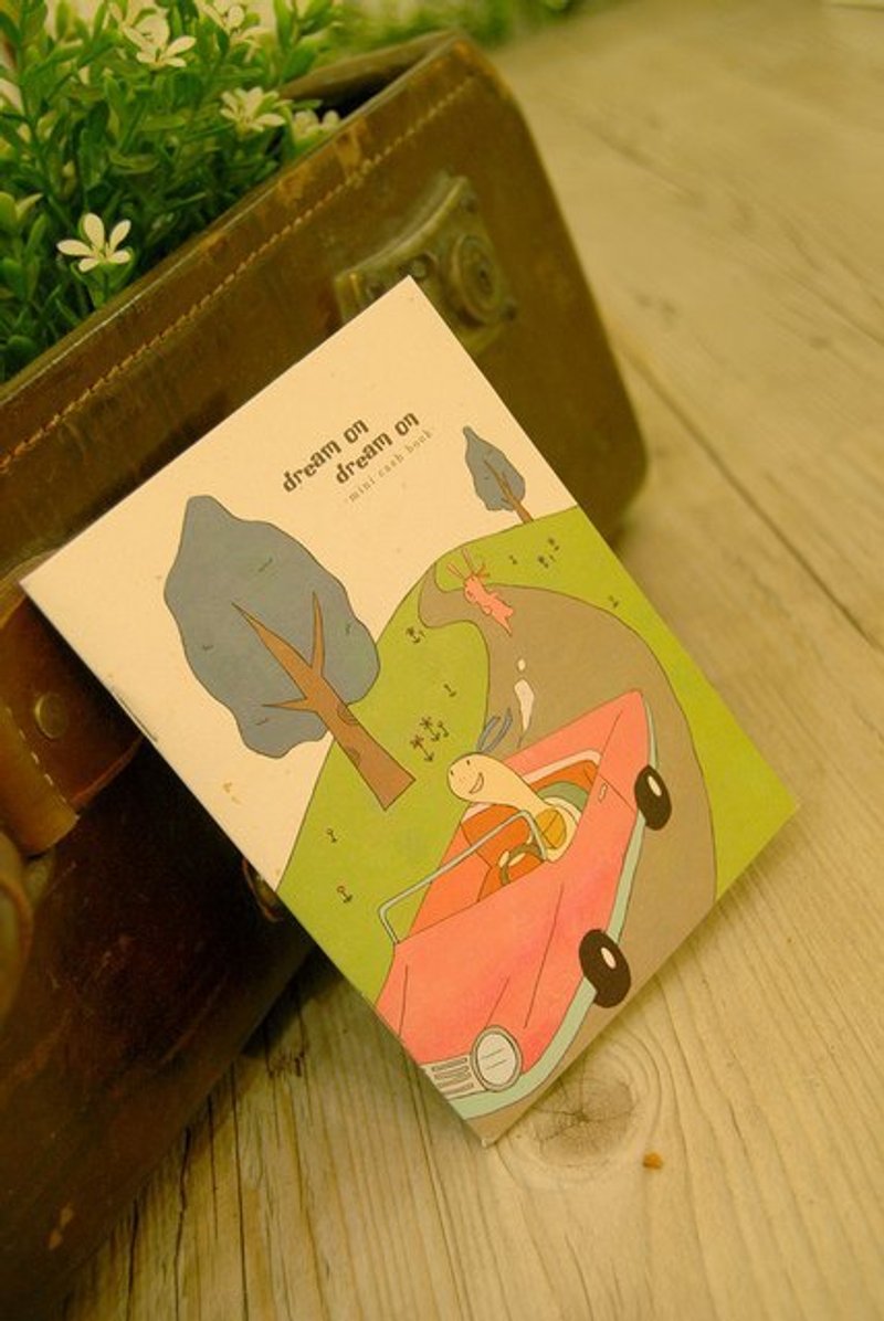 dream on dream on 梦想成真记帐本迷你款-龟兔赛跑 - 笔记本/手帐 - 纸 绿色