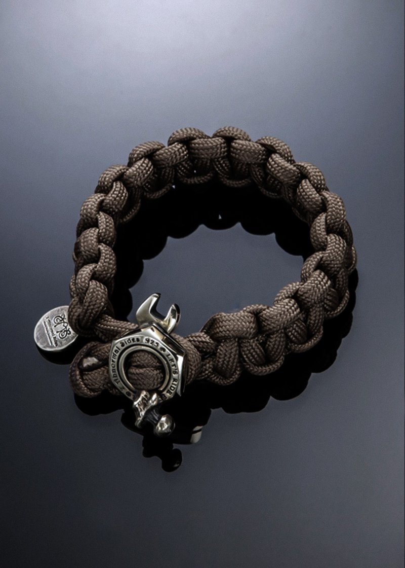 Nut Wrench Paracord Survival Bracelet | 螺帽板手求生手环(铜) - 手链/手环 - 铜/黄铜 多色
