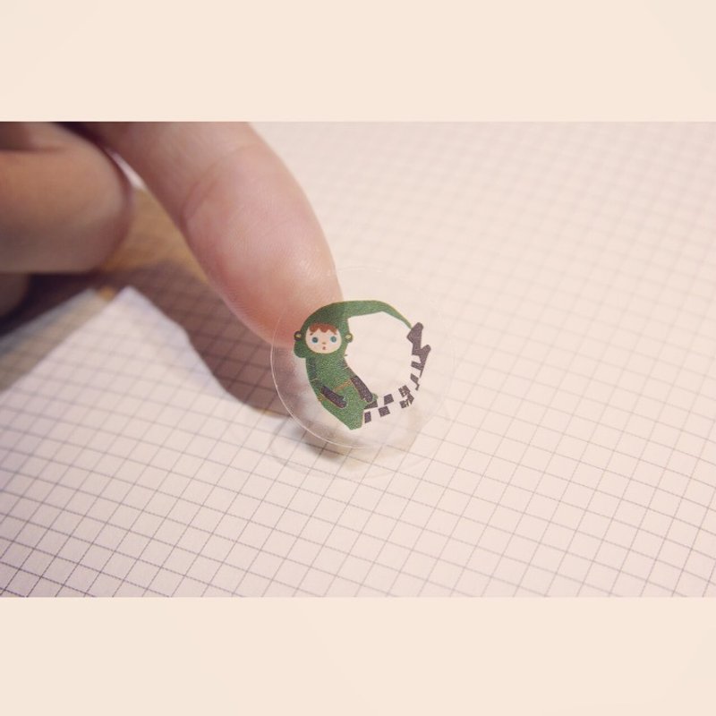 双手牌two hands ! 绿邮精数字贴纸  60张超值包! - 贴纸 - 纸 白色