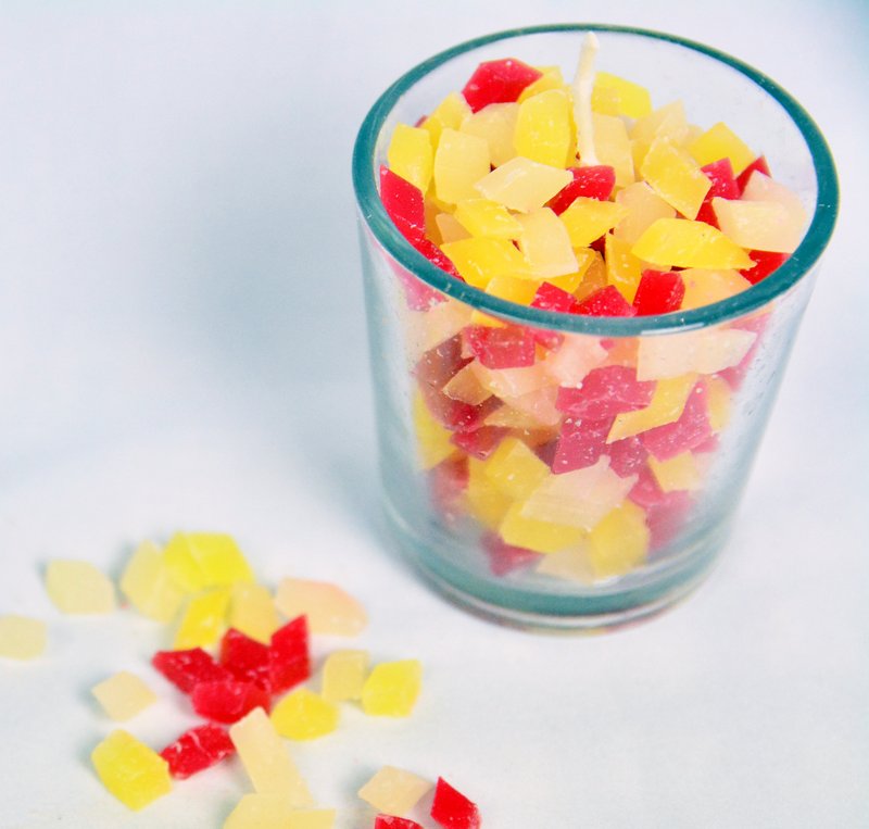 糖果小花蜡烛＿公平贸易 - 蜡烛/烛台 - 蜡 多色