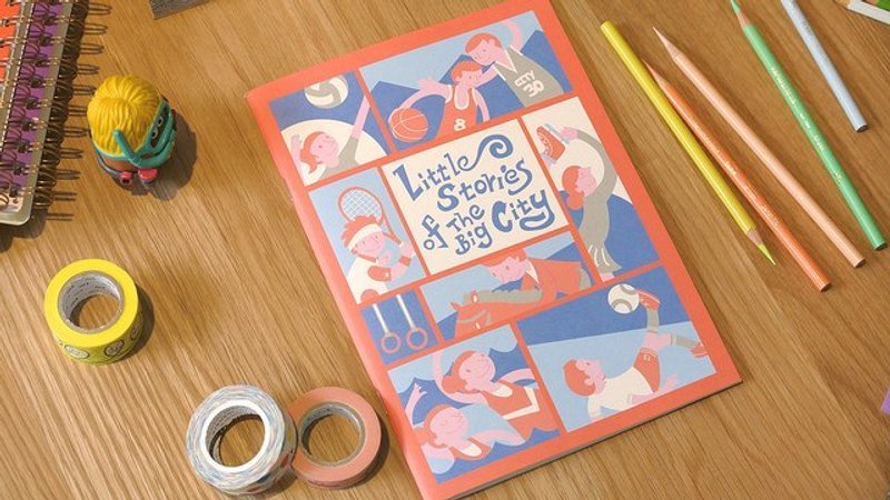 FREE Note 自由自在笔记本-B5[橘/运动员] ▲即将绝版▲ - 笔记本/手帐 - 其他材质 橘色