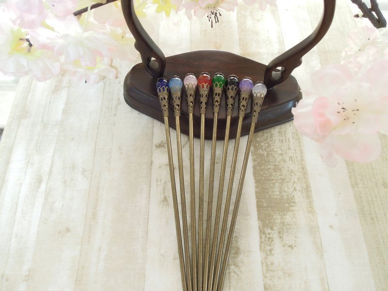 拢云阁-素蕊    古典气质中国风发簪 - 发饰 - 其他金属 